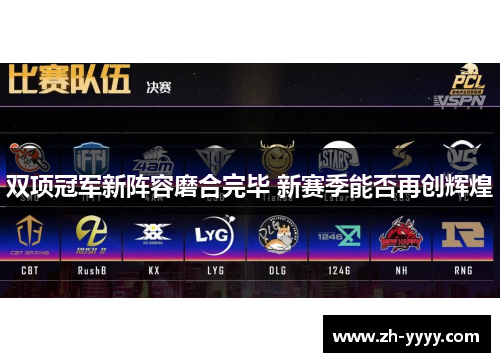 双项冠军新阵容磨合完毕 新赛季能否再创辉煌